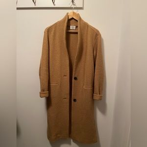 LIKE NEW - ARITZIA Wilfred mustard yellow cardigan